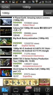 ZappoTV android App screenshot 0